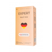 Ароматизированные презервативы EXPERT Fruit Mix - 12 шт.(+3 в подарок) - Expert - купить с доставкой в Новом Уренгое