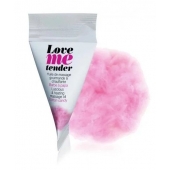 Съедобное согревающее массажное масло Love Me Tender Cotton Candy с ароматом сладкой ваты - 10 мл. - Love to Love - купить с доставкой в Новом Уренгое