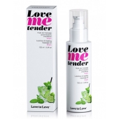 Съедобное согревающее массажное масло Love Me Tender Mojito с ароматом мохито - 100 мл. - Love to Love - купить с доставкой в Новом Уренгое