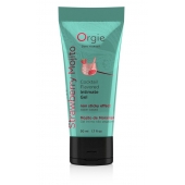Съедобный интимный гель Orgie Lube Tube Cocktail Strawberry Mojito - 50 мл. - ORGIE - купить с доставкой в Новом Уренгое