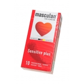 Презервативы Masculan Sensitive plus - 10 шт. - Masculan - купить с доставкой в Новом Уренгое