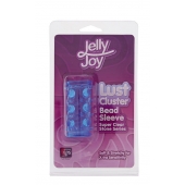 Голубая насадка с шипами и шишечками LUST CLUSTER - Dream Toys - в Новом Уренгое купить с доставкой