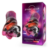 Разноцветный фантазийный мастурбатор - Bior toys - в Новом Уренгое купить с доставкой