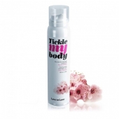 Массажная хрустящая пенка Tickle My Body Cherry Blossom с ароматом вишневого цвета - 150 мл. - Love to Love - купить с доставкой в Новом Уренгое
