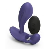 Темно-синий вибромассажер Witty P G Vibrator with Remote Control - Love to Love - в Новом Уренгое купить с доставкой