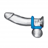 Комплект из 2 эрекционных колец-восьмерок 2-Pack Duo Cock And Ball Stamina Enhancement Ring - BlueLine - в Новом Уренгое купить с доставкой