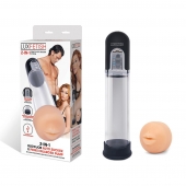 Автоматическая вакуумная помпа-мастурбатор Blowjob Auto Sucker Penis Enlarger Pump - Lux Fetish - в Новом Уренгое купить с доставкой