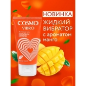 Возбуждающий интимный гель Cosmo Vibro с ароматом манго - 50 гр. - Биоритм - купить с доставкой в Новом Уренгое