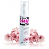Силиконовый лубрикант 2-в-1 Touch My Body с ароматом вишнёвого цвета - 100 мл. - Love to Love - купить с доставкой в Новом Уренгое