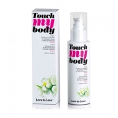 Силиконовый лубрикант 2-в-1 Touch My Body с ароматом моной - 100 мл. - Love to Love - купить с доставкой в Новом Уренгое