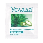 Гель-смазка «Услада с алоэ» - 3 гр. - Биоритм - купить с доставкой в Новом Уренгое