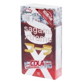 Ароматизированные презервативы Sagami Xtreme COLA - 10 шт. - Sagami - купить с доставкой в Новом Уренгое