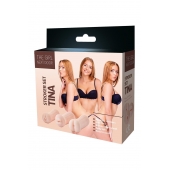 Набор из 3 мастурбаторов The Girl Next Door Tina - Dream Toys - в Новом Уренгое купить с доставкой