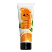 Лубрикант на водной основе OYO Aroma Gel Orange с ароматом апельсина - 75 мл. - OYO - купить с доставкой в Новом Уренгое