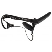 Женский страпон с вагинальной пробкой - 15 см. - Orion - купить с доставкой в Новом Уренгое