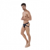 Черные мужские трусы-джоки Oporto Jockstrap - Clever Masculine Underwear купить с доставкой