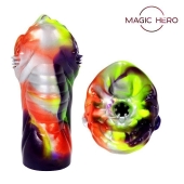 Яркий фантазийный мастурбатор - Bior toys - в Новом Уренгое купить с доставкой