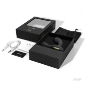 Чёрный перезаряжаемый стимулятор простаты Bruno Black - Lelo - в Новом Уренгое купить с доставкой