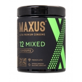 Презервативы MAXUS Mixed - 12 шт. - Maxus - купить с доставкой в Новом Уренгое