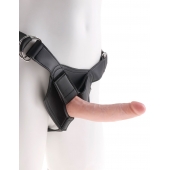 Страпон на виниловых трусиках Strap-on Harness Cock - 17,8 см. - Pipedream - купить с доставкой в Новом Уренгое