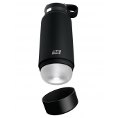 Черный мастурбатор в виде бутылки Fap Flask - Pipedream - в Новом Уренгое купить с доставкой