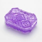 Фиолетовый мастурбатор-стимулятор Tenga Uni Amethyst - Tenga - в Новом Уренгое купить с доставкой