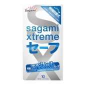 Презервативы Sagami Xtreme Ultrasafe с двойным количеством смазки - 10 шт. - Sagami - купить с доставкой в Новом Уренгое