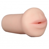 Нежный мастурбатор-ротик REALSTUFF 5INCH MASTURBATOR BJ - Dream Toys - в Новом Уренгое купить с доставкой