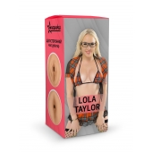 Двусторонний мастурбатор Lola Taylor - 22 см. - ФлешНаш - в Новом Уренгое купить с доставкой