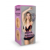 Двусторонний мастурбатор Misha Maver - 22 см. - ФлешНаш - в Новом Уренгое купить с доставкой