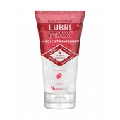 Интимный гель-смазка на водной основе Lubrimax Magic Strawberry - 75 мл. - ИнтелБИО - купить с доставкой в Новом Уренгое