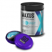 Гладкие презервативы Maxus G spot с двойной спиралью - 15 шт. - Maxus - купить с доставкой в Новом Уренгое