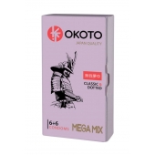 Презервативы OKOTO Mega Mix - 12 шт. - Sitabella - купить с доставкой в Новом Уренгое