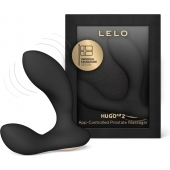 Черный вибростимулятор простаты Hugo 2 - Lelo - в Новом Уренгое купить с доставкой