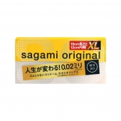 Презервативы увеличенного размера Sagami Original 0.02 XL-size - 12 шт. - Sagami - купить с доставкой в Новом Уренгое