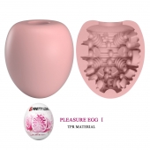Розовый мастурбатор-яйцо Pleasure Egg I - Baile - в Новом Уренгое купить с доставкой