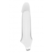 Прозрачная насадка-удлинитель 7.6’’ Extender With Ball Strap - 20,5 см. - Dream Toys - в Новом Уренгое купить с доставкой