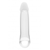 Прозрачная насадка-удлинитель 8.8’’ Extender With Ball Strap - 23,6 см. - Dream Toys - в Новом Уренгое купить с доставкой