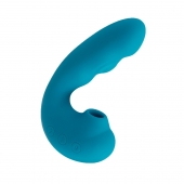 Голубой вибратор Tara с вакуумной стимуляцией и функцией постукивания - BeYourLover купить в Новом Уренгое с доставкой в Orgasmix.ru Голубой вибратор Tara с вакуумной стимуляцией и функцией постукивания - BeYourLover