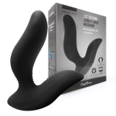 Черный вибромассажер простаты 3,5’’ Curve P-spot Massager - 12 см. - Erokay - в Новом Уренгое купить с доставкой
