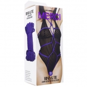 Фиолетовая верёвка для связывания и фиксации Bind Tie - 15,24 м. - Doc Johnson - купить с доставкой в Новом Уренгое