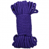 Фиолетовая верёвка для связывания и фиксации Bind Tie - 15,24 м. - Doc Johnson - купить с доставкой в Новом Уренгое