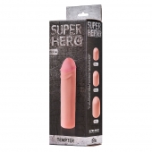 Фаллоудлинитель SUPER HERO Tempter - 16 см. - Lola Games - в Новом Уренгое купить с доставкой