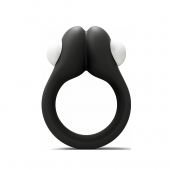 Черное эрекционное кольцо Zippy Vibrating Ring With Bullet - Adrien Lastic - в Новом Уренгое купить с доставкой
