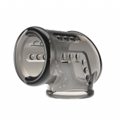 Дымчатая насадка на пенис и мошонку - Baile - в Новом Уренгое купить с доставкой