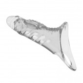 Прозрачная насадка на пенис - 22 см. - Baile - в Новом Уренгое купить с доставкой