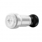 Набор PowerBlow   Feel Pocket Stroker Crystal: мастурбатор и интерактивная насадка - Kiiroo - в Новом Уренгое купить с доставкой