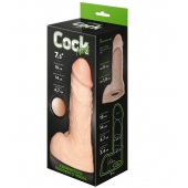 Телесный фаллоудлинитель с мошонкой Cock Next - 19 см. - LOVETOY (А-Полимер) - в Новом Уренгое купить с доставкой