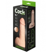Телесный фаллоудлинитель с мошонкой Cock Next - 17 см. - LOVETOY (А-Полимер) - в Новом Уренгое купить с доставкой