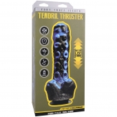 Черно-синяя мини-машина на присоске Tendril Thruster - 21,6 см. - Doc Johnson - купить с доставкой в Новом Уренгое